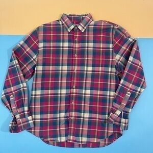 MENS BONOBOS Plaid Button-Down Shirt